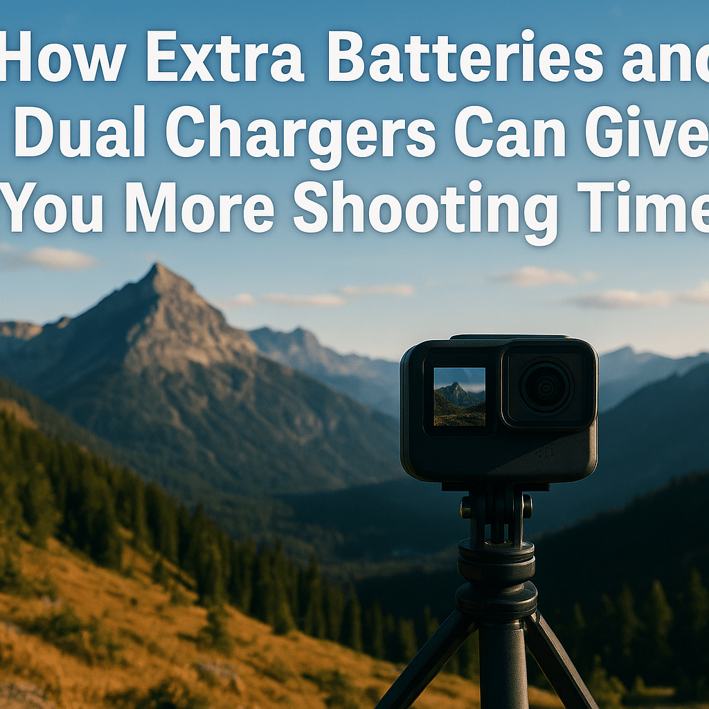 How Extra Batteries and Dual Chargers Can Give You More Shooting Time - Office Catch