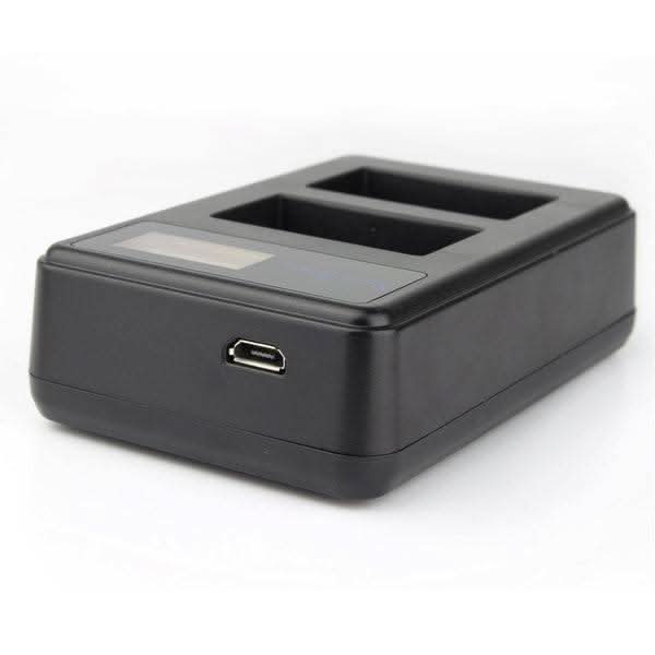 2x LP - E6 Batteries + Dual USB Charger for Canon EOS 5D Mark III II, 6D, 7D, 80D, 70D, 60D – Replacement Camera Power Pack - Office Catch