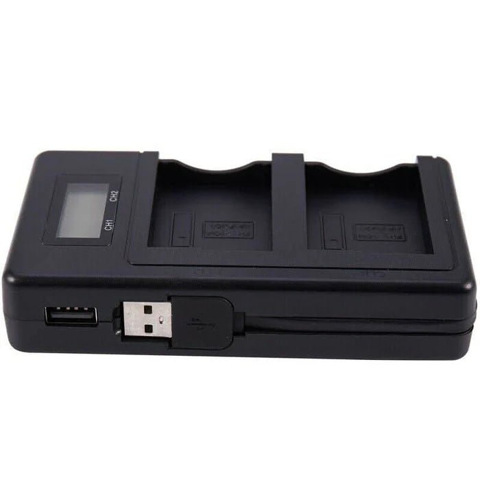 2x NP - FW50 Batteries + Charger for Sony Alpha A5000, A5100, A6000, A6300, A6500 – Replacement Kit - Office Catch