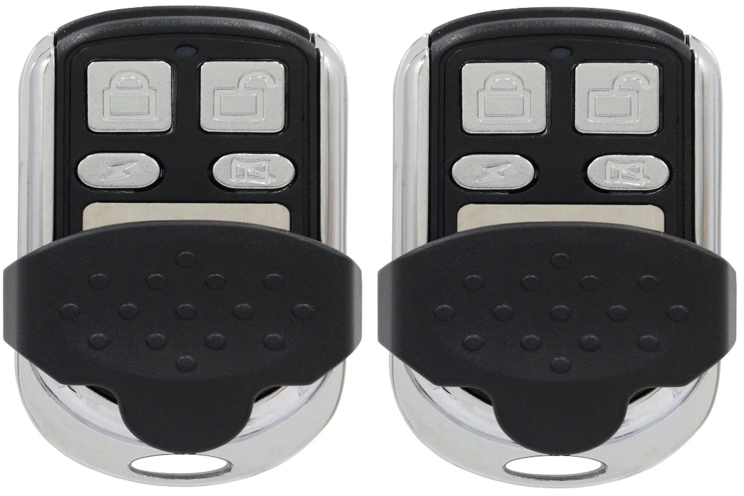 Front view of 2 Pack ECA-Compatible Garage Remote Controls