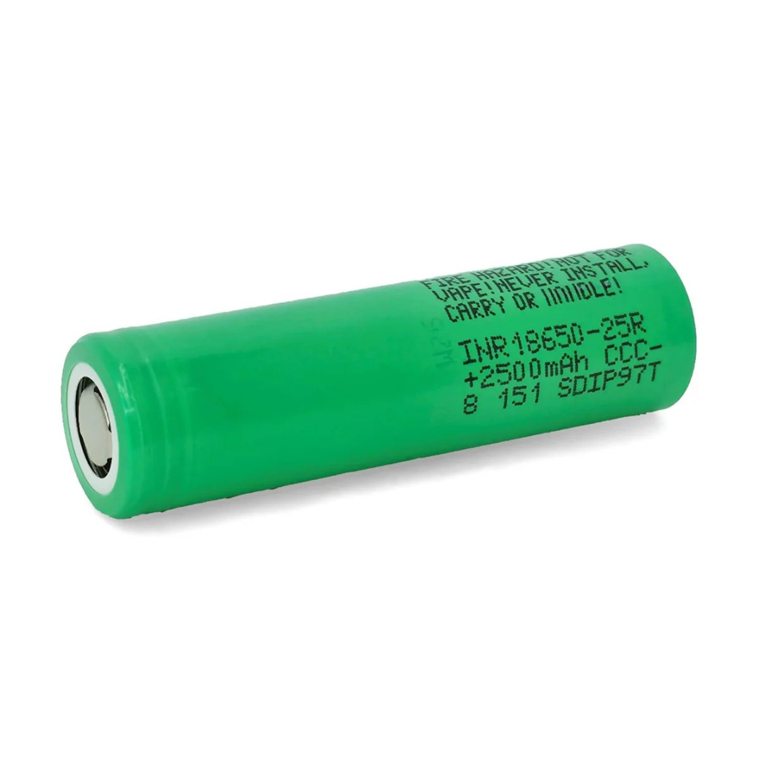 Tavice 18650 2500mAh Flat Top High-Drain Battery for Flashlights