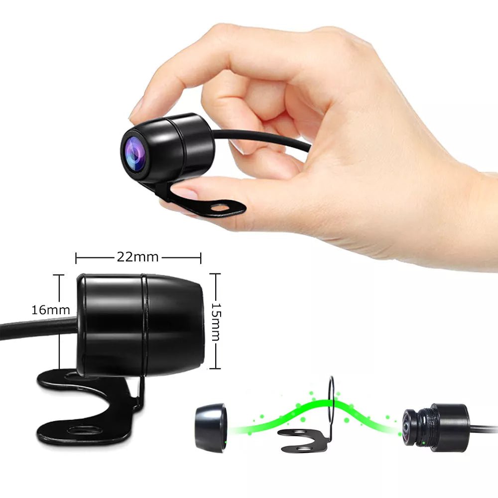 4.3" LCD Rear View Monitor with Reverse Camera – Night Vision, Waterproof, Easy Install Kit - Office Catch