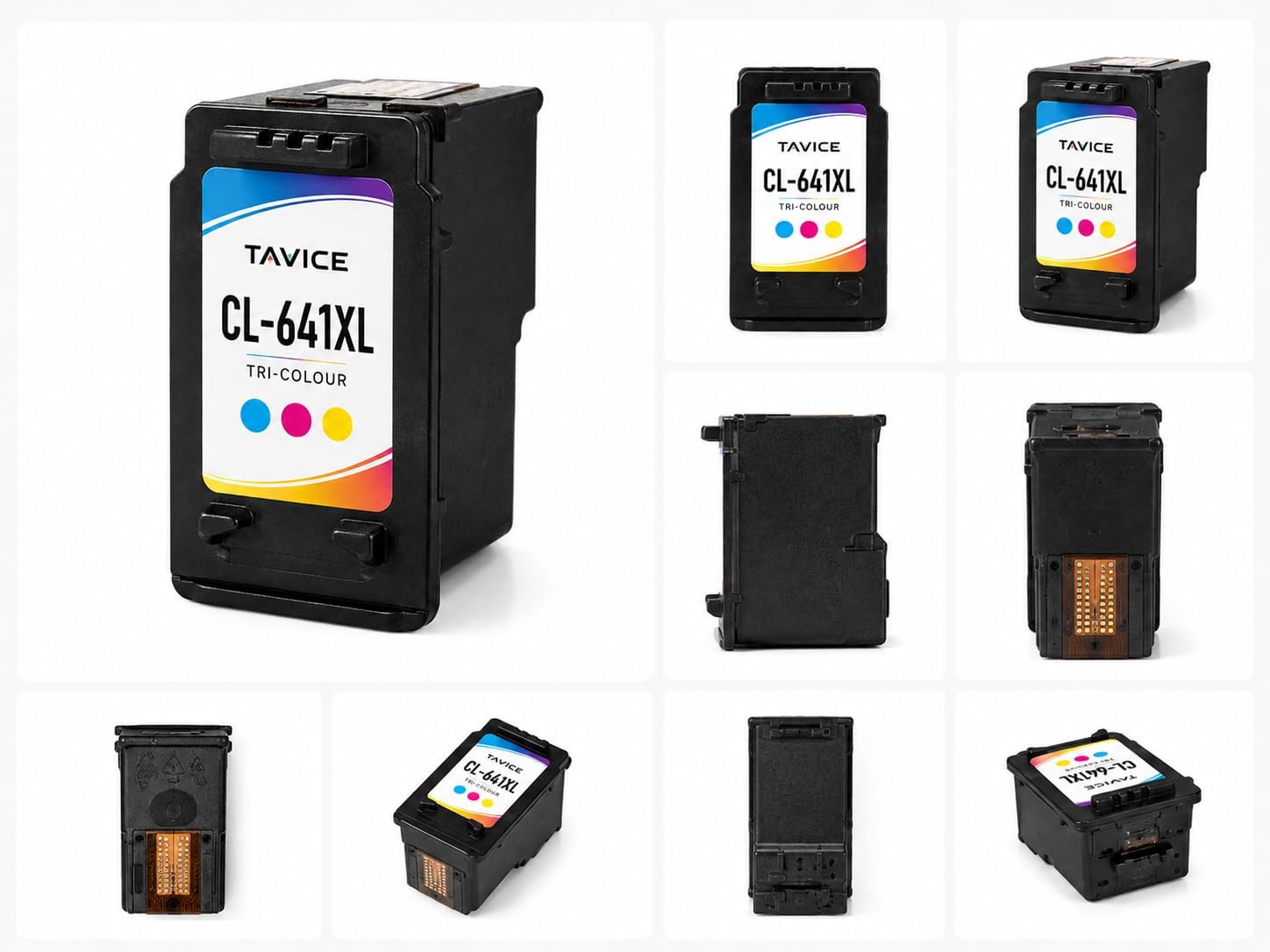 TAVICE CL-641XL 641XL Ink Cartridge Compatible with Canon PIXMA MG2160 MG2260 MG3160