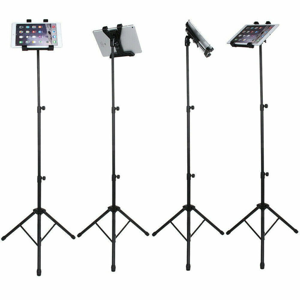Adjustable Tablet Floor Stand Tripod Holder For Bed iPad iPhone for iPad 7 - 12" Tablets - Office Catch