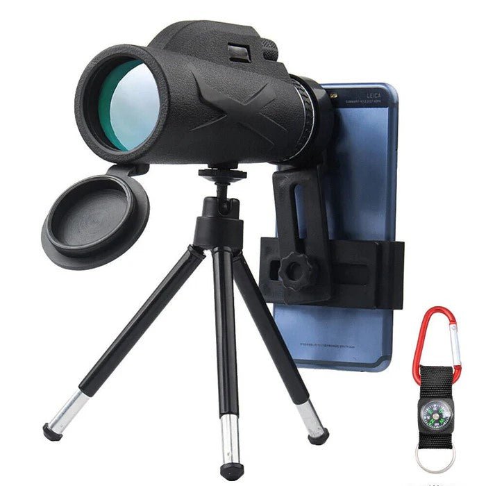 Astronomical Telescope With Tripod + Phone Adapter Monocular Moon Watch | 150x Zoom 300mm Focal - Office Catch