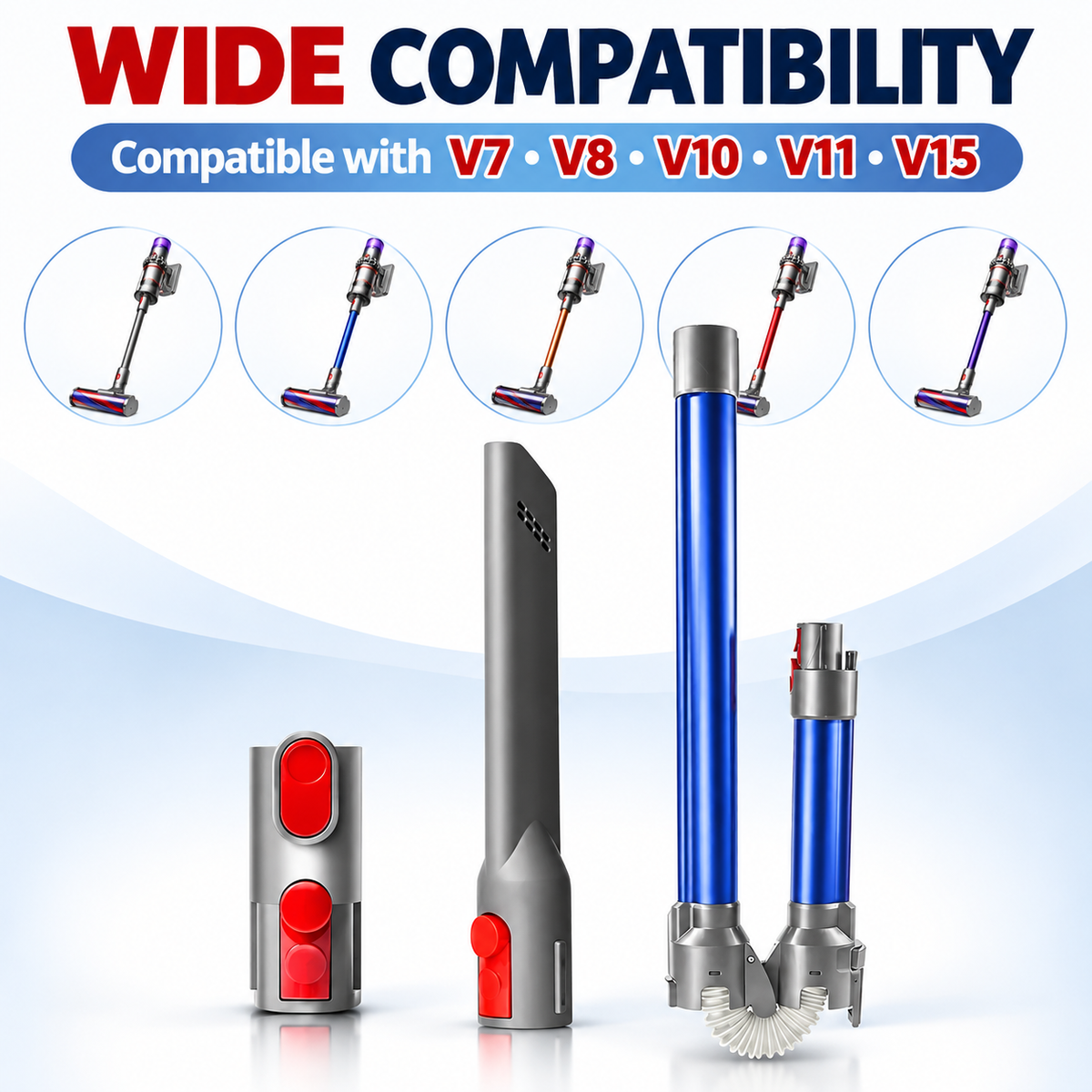 TAVICE Replacement Extension Tube Compatible with V7 V8 V10 V11 V15