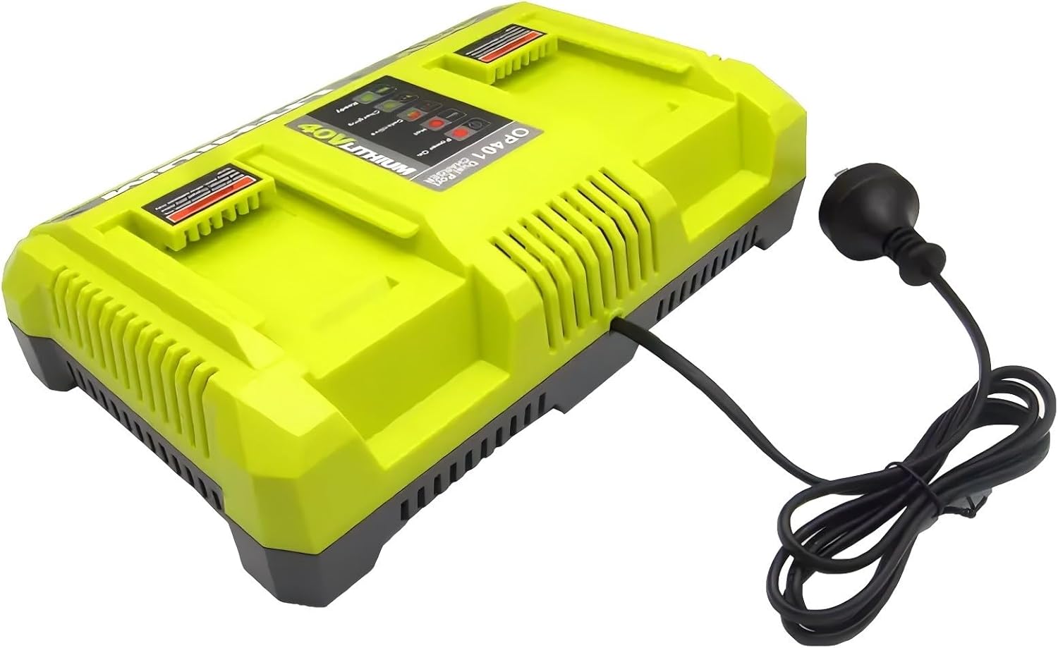 Dual Charger for Ryobi 36V 40V Battery Charger BPL3626 BPL3640 OP4040 BCL3620 - Office Catch