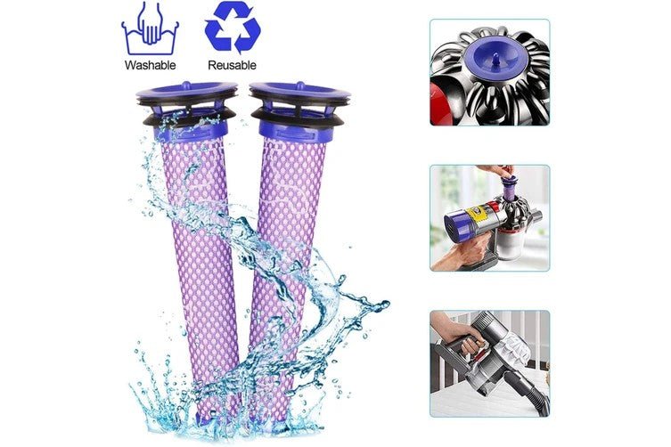 Dyson V7 Battery SV11 For All V7 Vacuums Replacement Animal Motorhead Pro Origin Total Clean Trigger + 2 Pre Filters - Office Catch