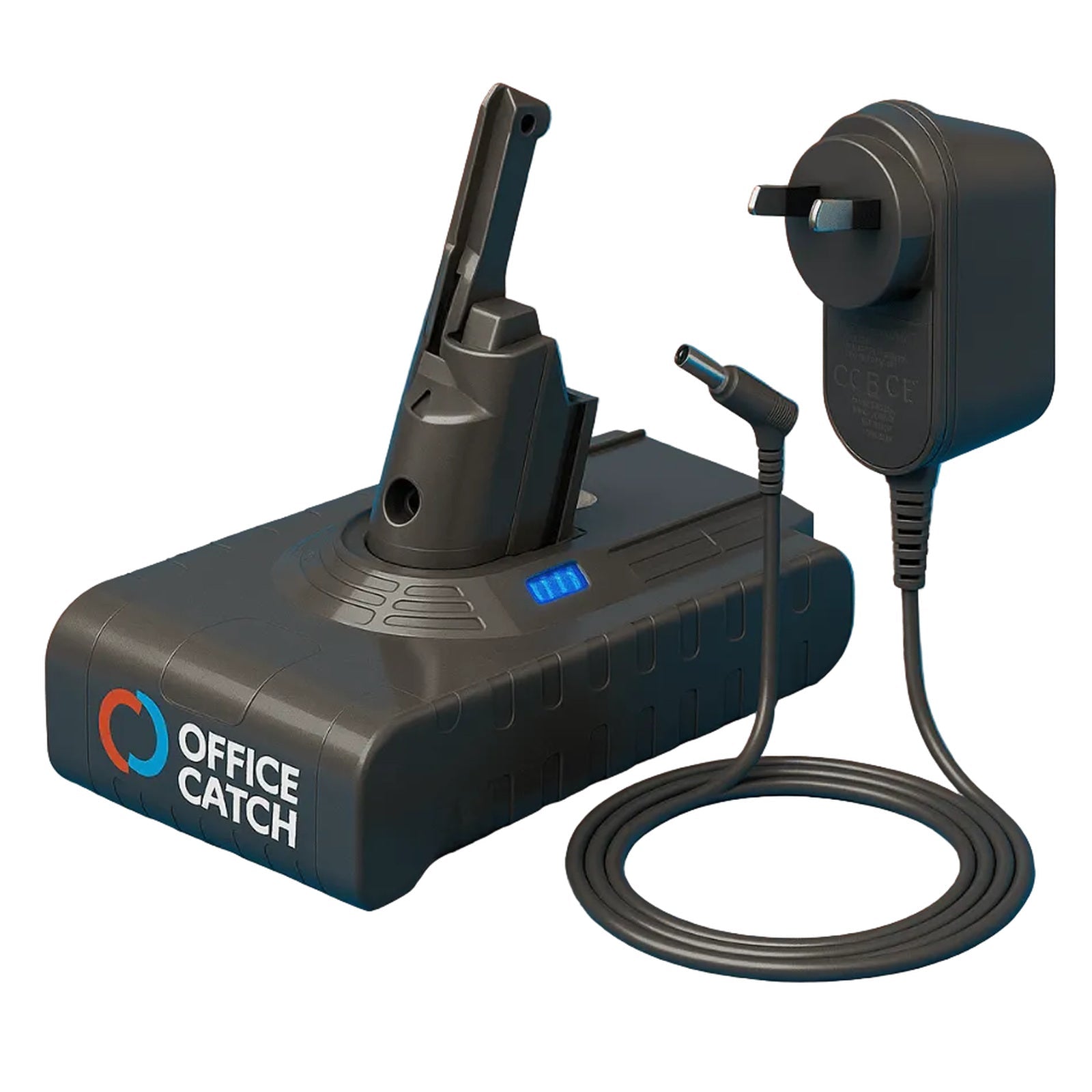 Dyson V8 Replacement Battery & Charger – Compatible with SV10/SV25 – Long-Lasting Power Pack - Office Catch