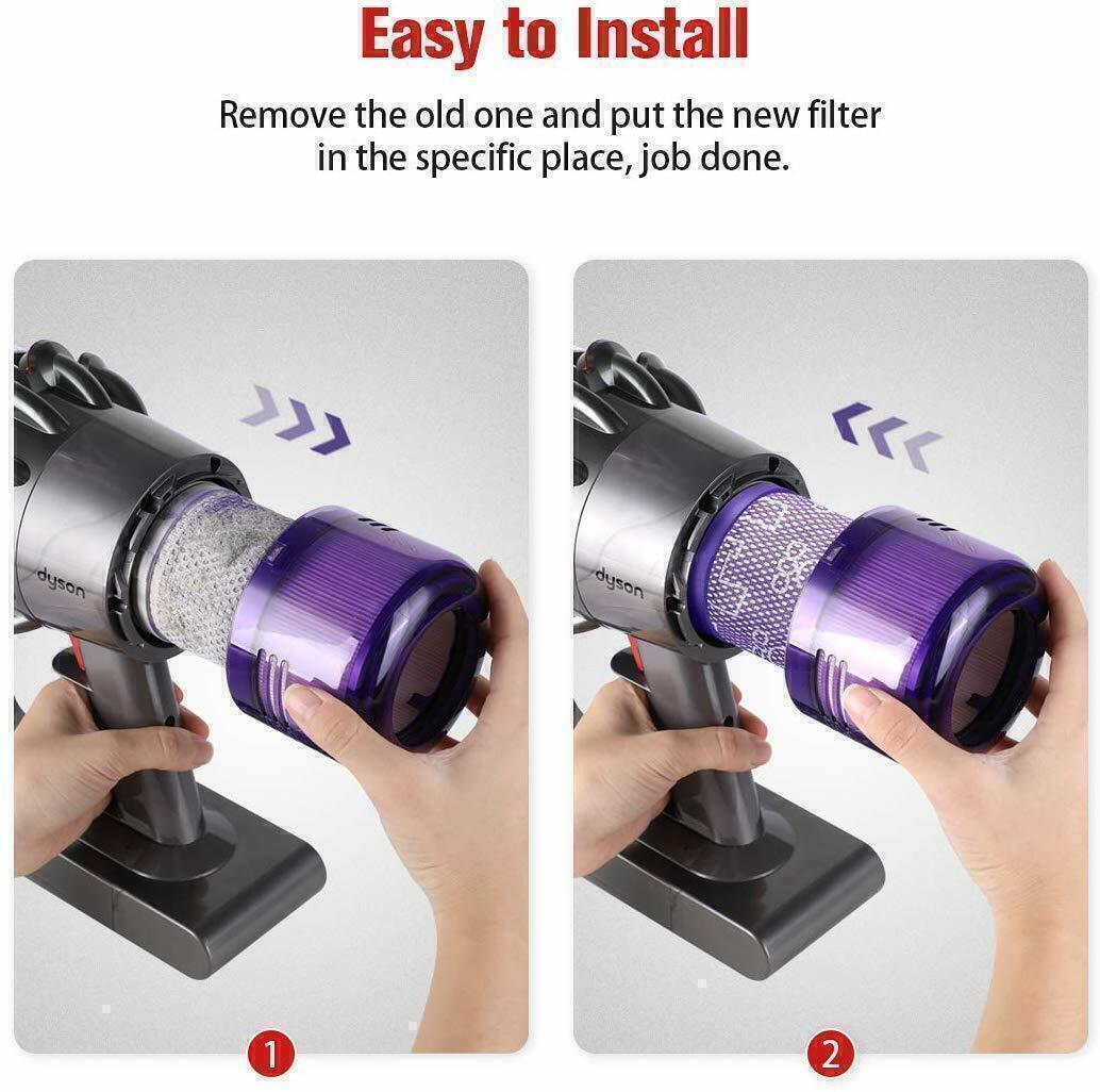 For Dyson V11 Screw - in Battery SV14 Absolute Animal Replacement Battery + Filter for Dyson V11 - Office Catch