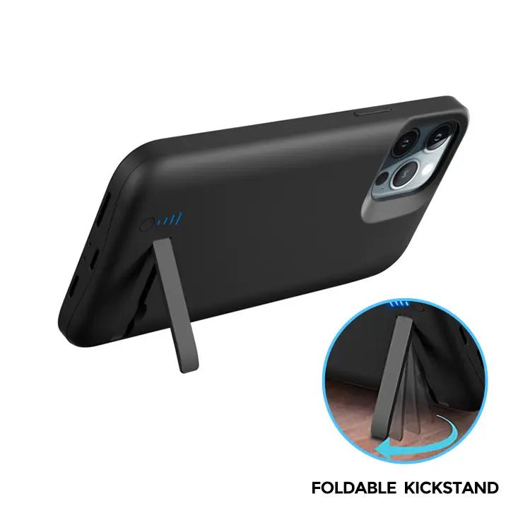 iPhone 16 Plus 5000mAh Portable Charging Case | Power Bank Battery Cover - Office Catch