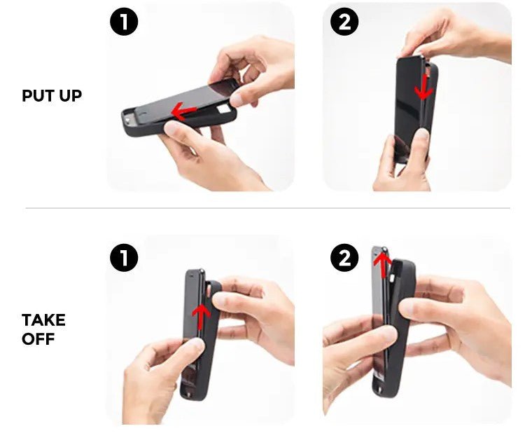 iPhone 16 Pro 5000mAh Portable Battery Case – Power Bank & Charging Cover - Office Catch