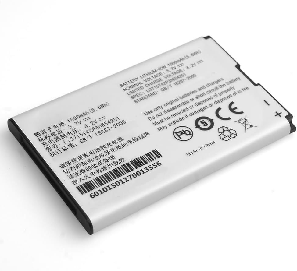 Li3715T42P3h654251 Replacement Battery for ZTE Z700A AT&T Wireless Home Phone and Internet Home Base 1500mAh - Office Catch