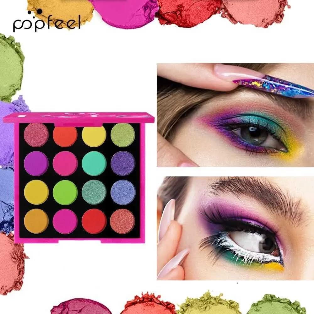 TAVICE 16 - Color Eyeshadow Palette Highly Pigmented Matte, Earth & Vibrant Rainbow Shades, Portable and Long - Lasting Makeup - Office Catch