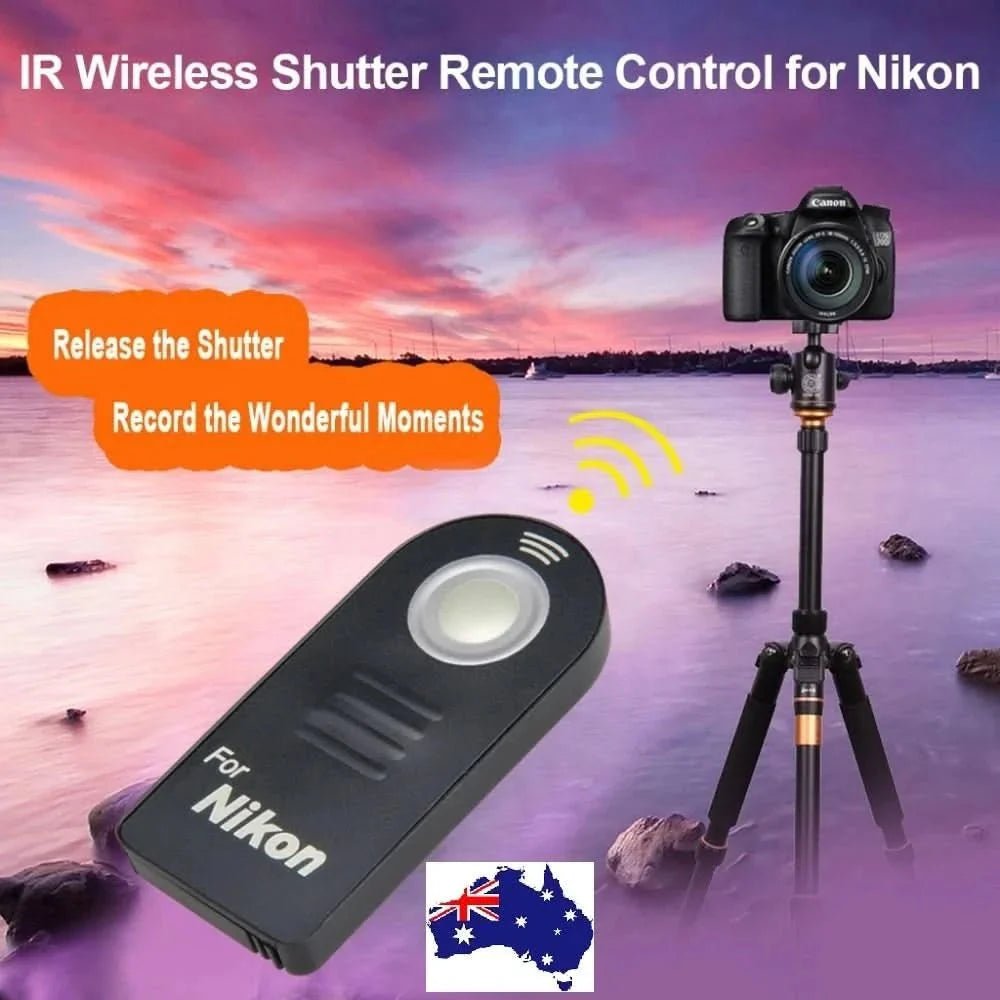 TAVICE 2 PACK IR Wireless Infrared Shutter Release Remote Control for Nikon DSLR Camera ML - L3 - Office Catch
