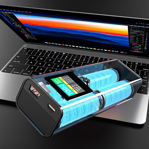 100W Power Bank 20,000mAh Capacity | For Phones, Laptops, iPads | USB-C Fast Charging Portable Charger