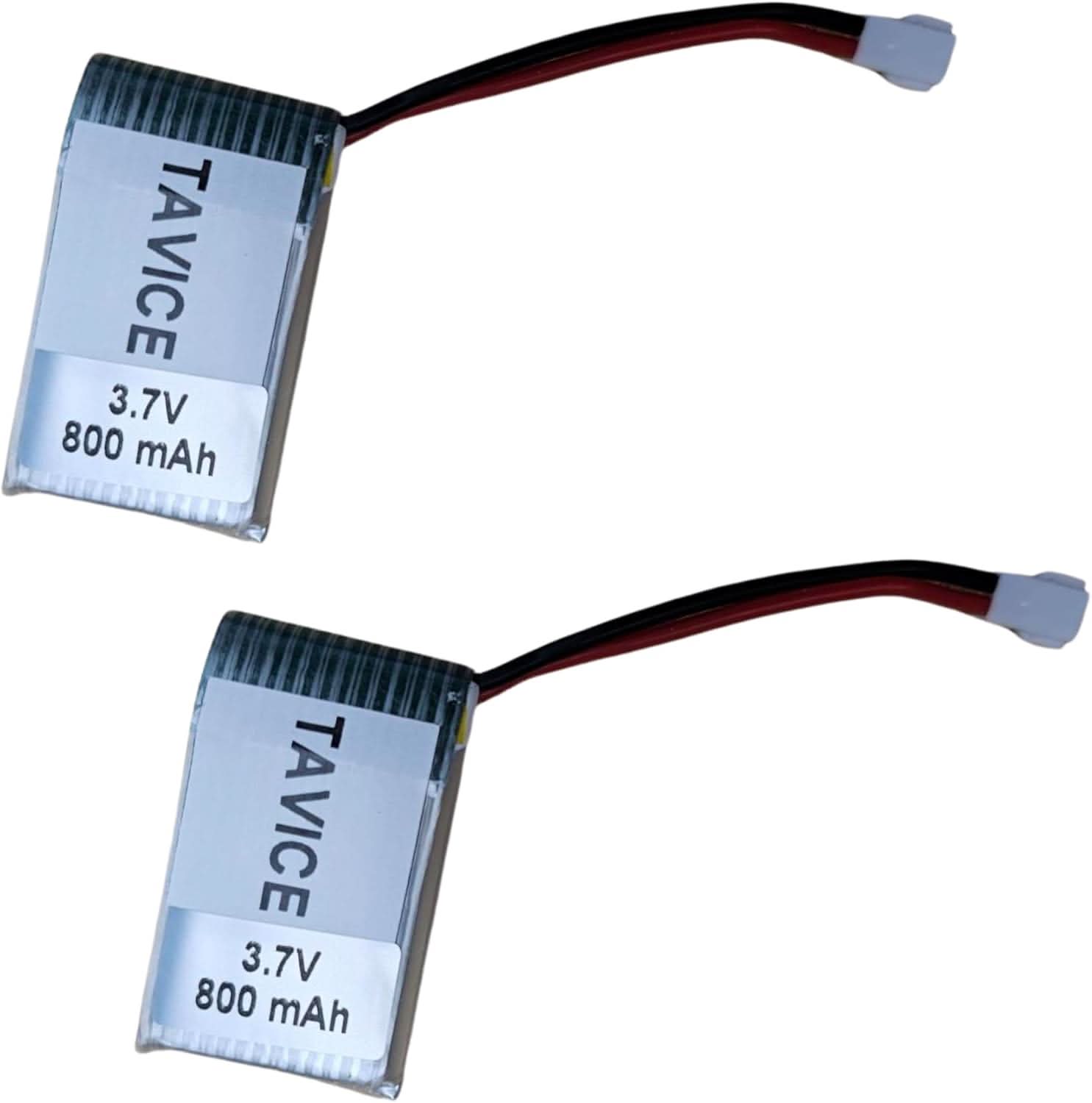 TAVICE 3.7V 800mAh LiPo Battery Pack Compatible with RC Airplanes & Drones (1/2/3 PCS Options) - Office Catch