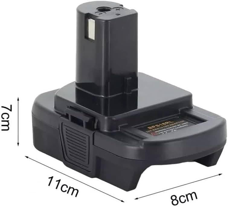 TAVICE Battery Adapter BPS18RL Compatible with Black+Decker, Porter Cable & Stanley 20V Batteries to Ryobi 18V ONE+ Tools Converter Adapter (Battery Not Included) - Office Catch