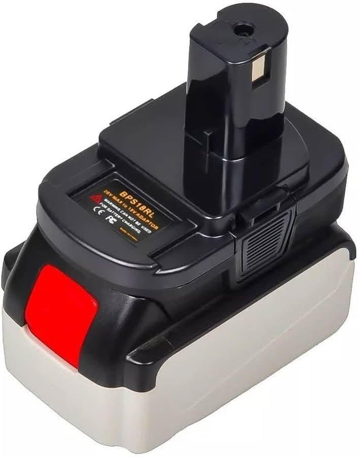 TAVICE Battery Adapter BPS18RL Compatible with Black+Decker, Porter Cable & Stanley 20V Batteries to Ryobi 18V ONE+ Tools Converter Adapter (Battery Not Included) - Office Catch
