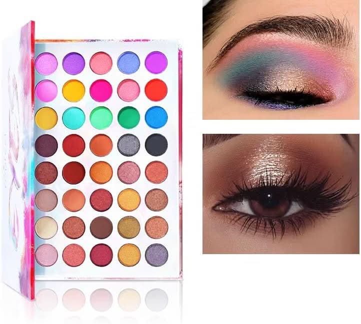 TAVICE Color Studio Eyeshadow Palette 40 Highly Pigmented Matte & Shimmer Shades, Waterproof and Blendable Makeup Palette - Office Catch
