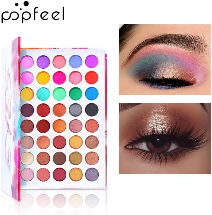 TAVICE Color Studio Eyeshadow Palette 40 Highly Pigmented Matte & Shimmer Shades, Waterproof and Blendable Makeup Palette - Office Catch
