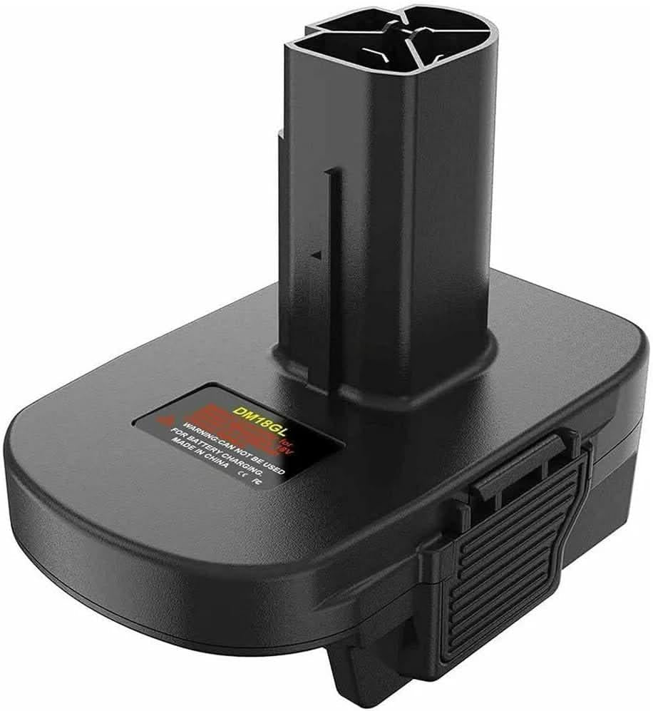 TAVICE DM18GL Battery Adapter Compatible with Milwaukee M18 & DeWalt 18V/20V Batteries for Craftsman 19.2V Power Tools Converter (Battery Not Included) - Office Catch