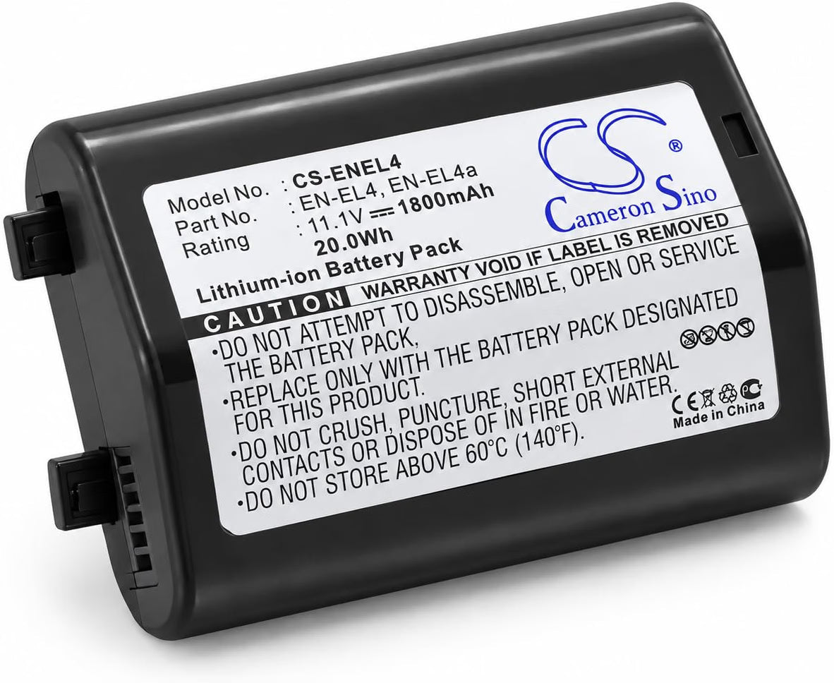 TAVICE EN-EL4 EN-EL4a Replacement Battery Compatible with Nikon D3 D3S D3X D2H F6 Cameras - Office Catch
