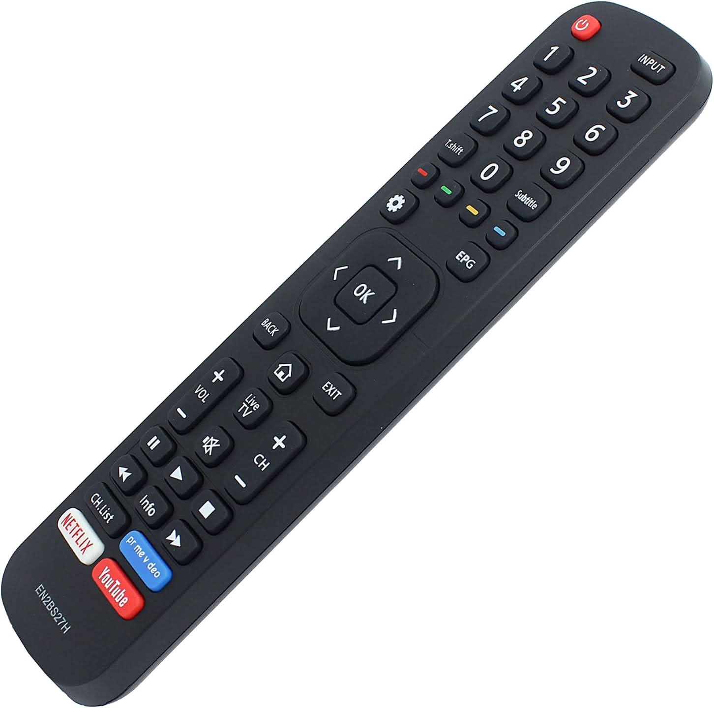 TAVICE EN2BS27H Remote Control Replacement for Hisense TV 50R5 55R5 58R5 65R5 65Q8 50S8 43R6 50R6 55R6 65R6 32S4 40S4 49S4 43S8 50S8 55S8 65S8 75S8 85S8 100S8 - Office Catch
