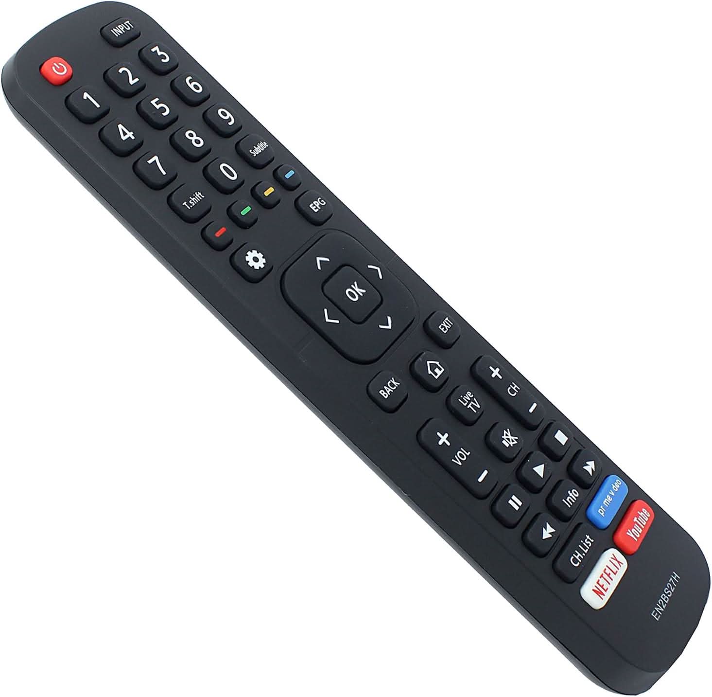 TAVICE EN2BS27H Remote Control Replacement for Hisense TV 50R5 55R5 58R5 65R5 65Q8 50S8 43R6 50R6 55R6 65R6 32S4 40S4 49S4 43S8 50S8 55S8 65S8 75S8 85S8 100S8 - Office Catch