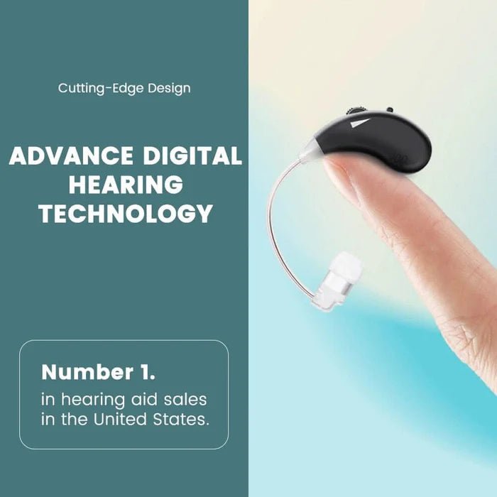 TAVICE Rechargeable Dual Behind - the - Ear Sound Amplifier with Noise Reduction and Long Battery Life | USB Charging | Discreet Design - Office Catch