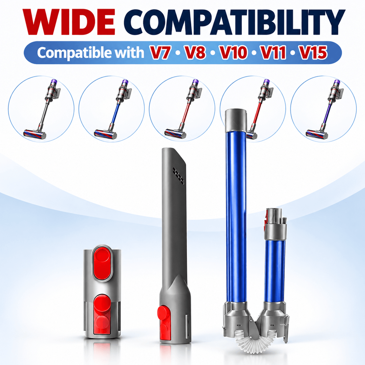 TAVICE Replacement Extension Tube Compatible with V7 V8 V10 V11 V15 - Office Catch