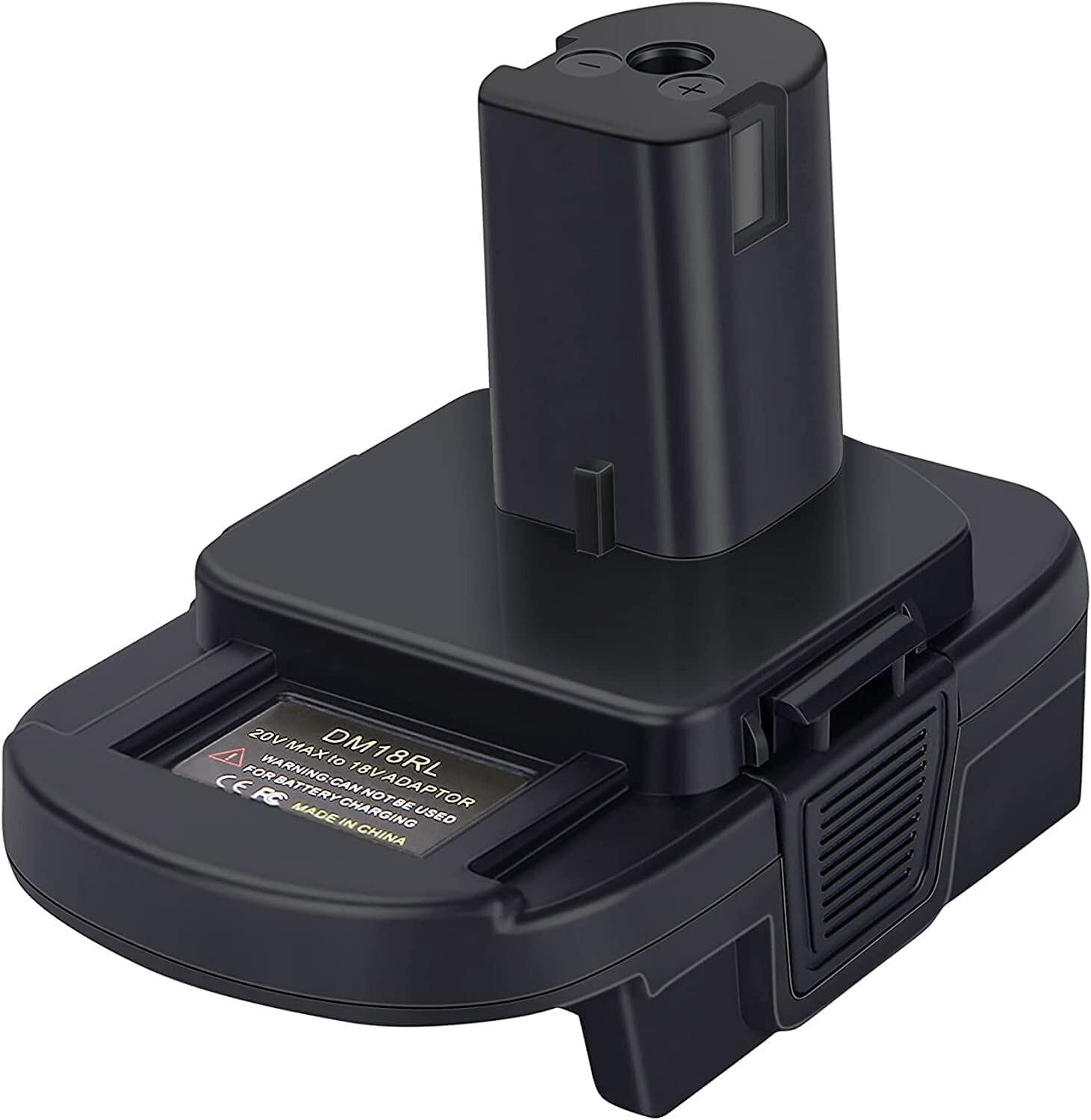 Tavice Ryobi Battery Adapter to run on Milwaukee M18 or Dewalt 18V Battery - Office Catch