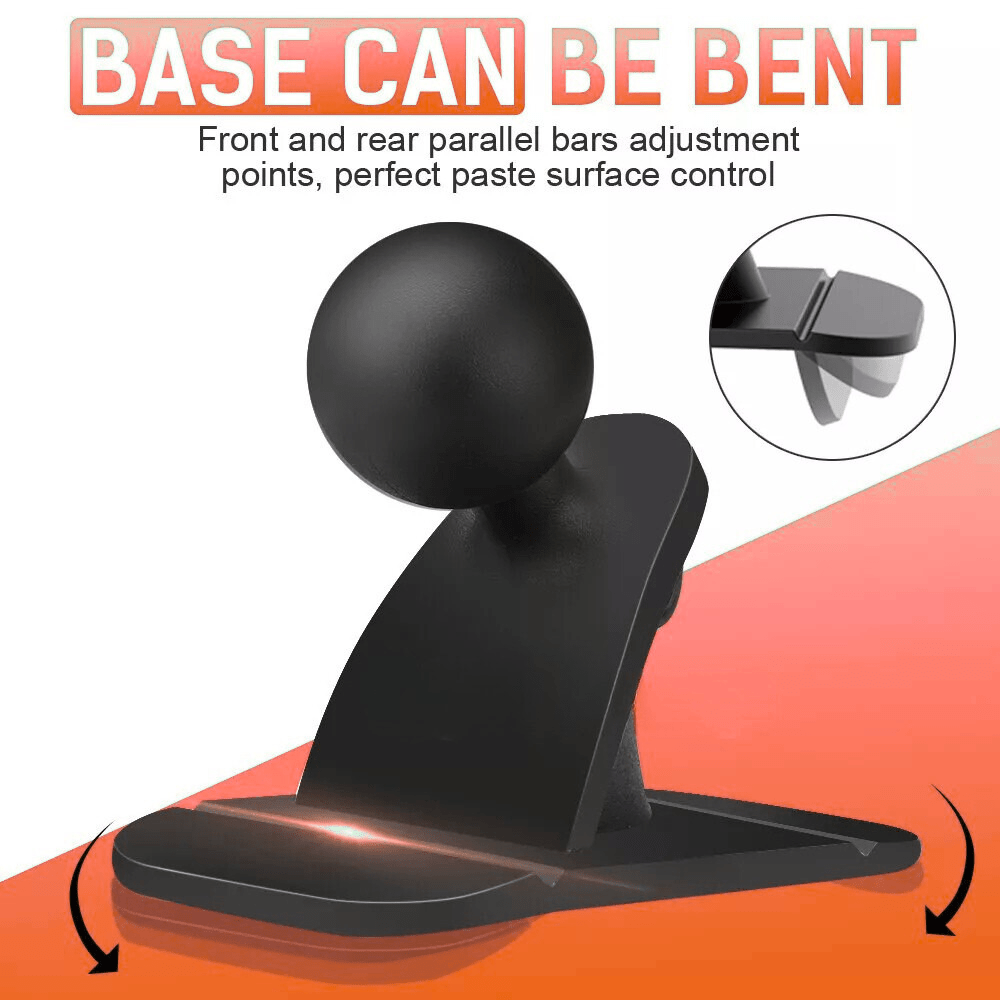 Universal 360° Magnetic Car Phone Holder – Stick - On Dashboard Mount for iPhone, Samsung & More - Office Catch