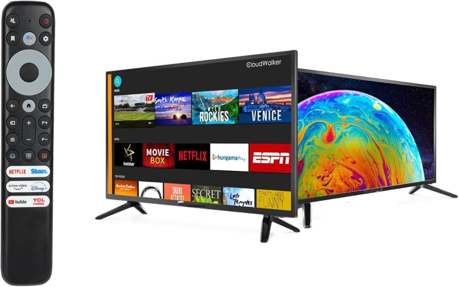 Universal Replacement Remote for TCL 4K & 8K Smart TVs – No Setup Required, Stream - Ready! - Office Catch