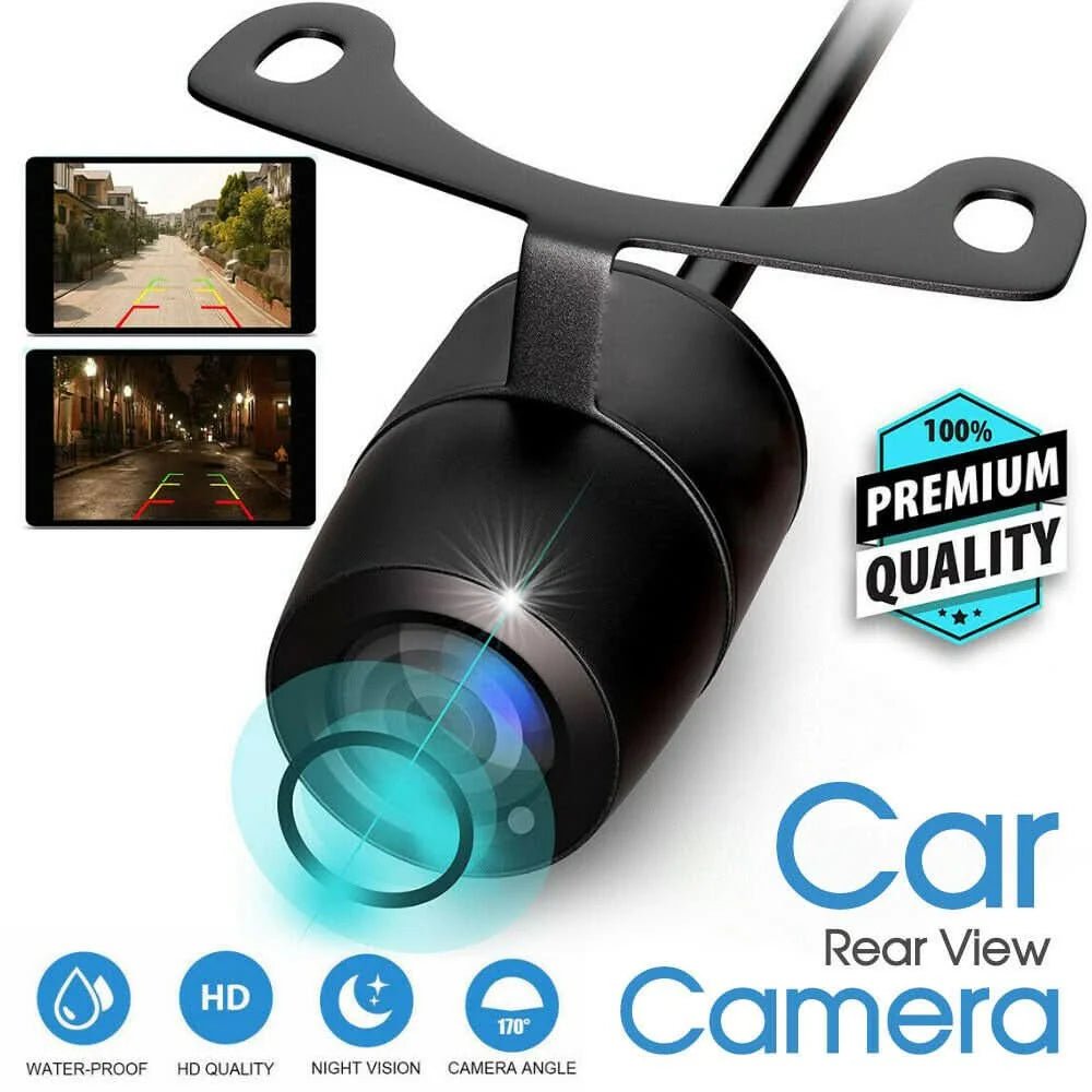 Universal Waterproof Car Rear View Camera | 170° Wide Angle Reverse Backup Camera with 6M AV Cable - Office Catch