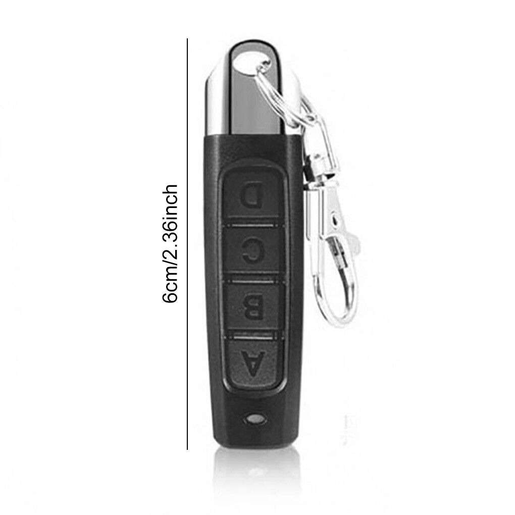 1 Pack Universal 433MHZ Remote Control Garage Door Gate Car Cloning Wireless Key Fob - Office Catch
