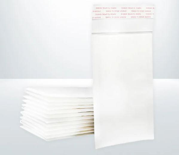 100Pack | 215 x 280mm Bubble Mailer White Padded Envelope White Bag - Office Catch