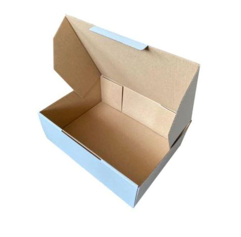 100Pieces | Large Mailing Box Shipping Carton Cardboard Parcel Packing Boxes | 310x220x105 - Office Catch