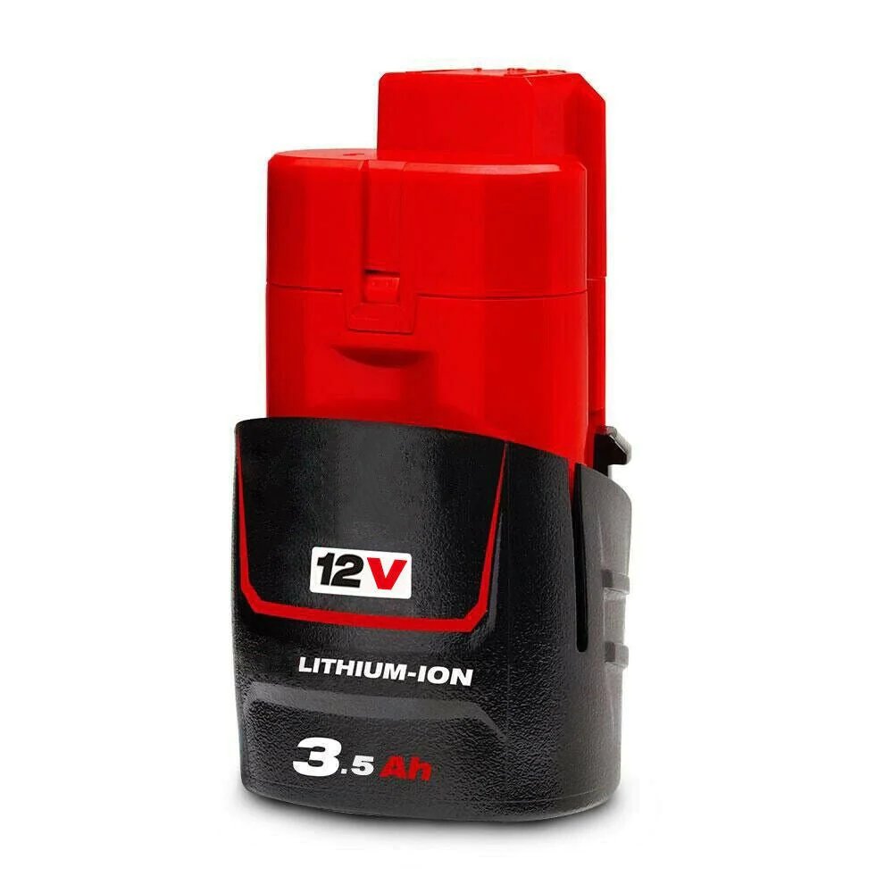 12V 3.5Ah For Milwaukee M12 M12B3 LITHIUM Cordless Battery 48-11-2401 2440 3.5A - Office Catch