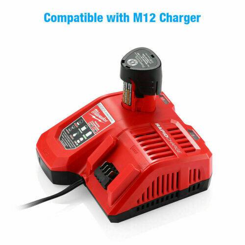 12V 3.5Ah For Milwaukee M12 M12B3 LITHIUM Cordless Battery 48-11-2401 2440 3.5A - Office Catch