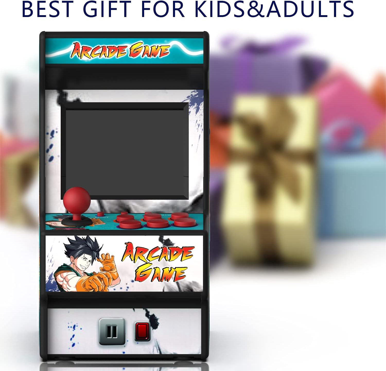 156 Games for Sega Retro Mini Arcade Game Console with 2.8 Inch Colorful Display Rechargeable Battery + AV output to TV - Office Catch