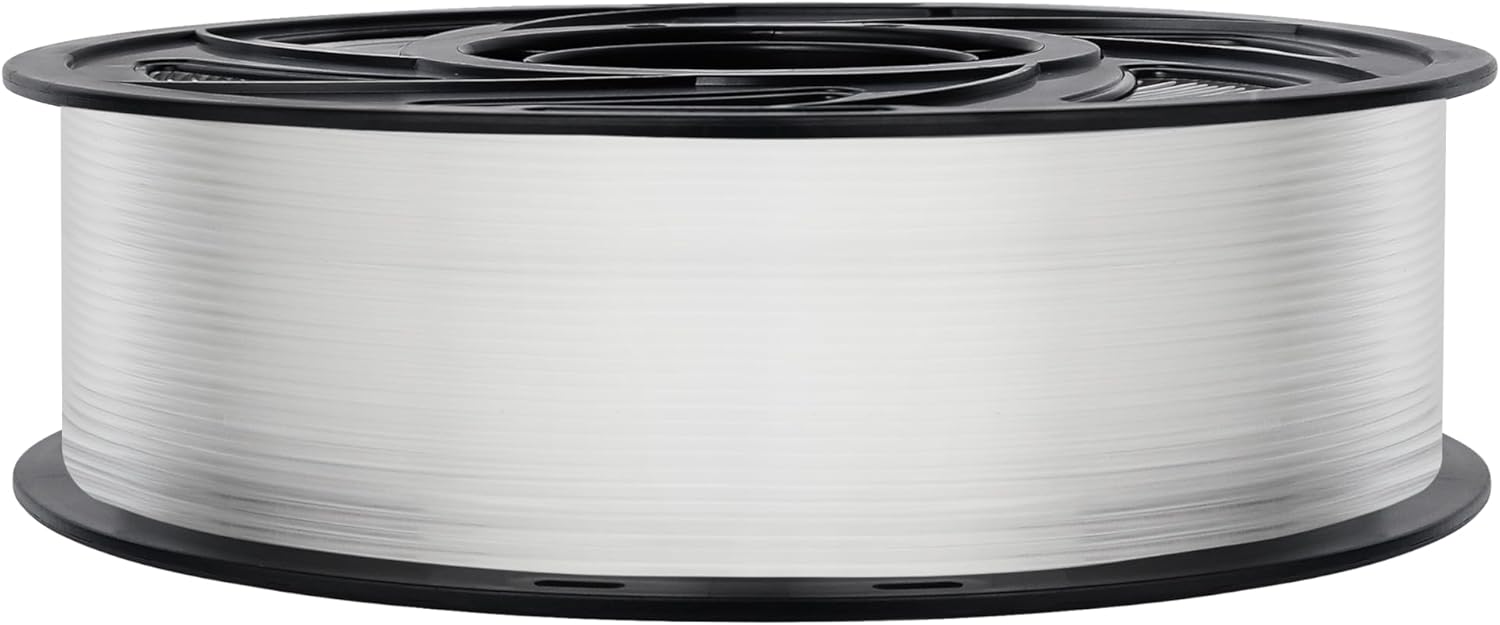 1.75mm 3D Printer Filament PLA - Clear 1KG - Office Catch