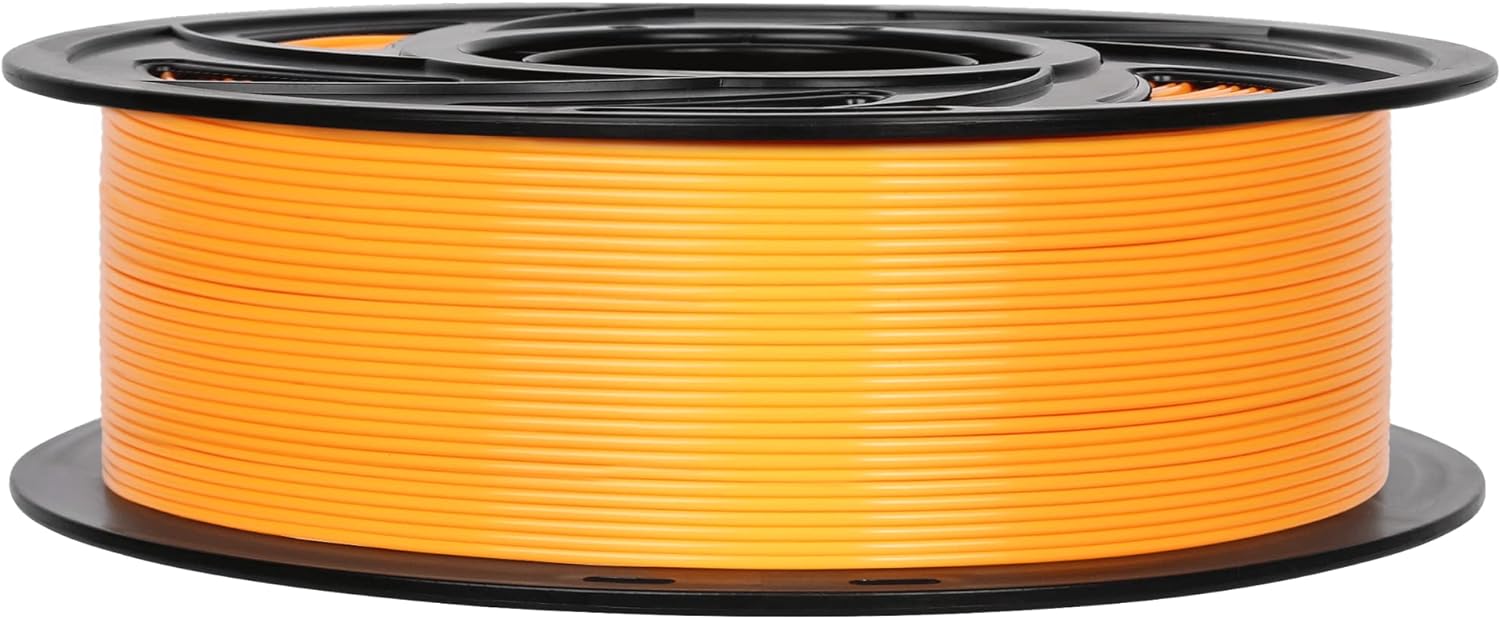 1.75mm 3D Printer Filament PLA - Orange 1KG - Office Catch
