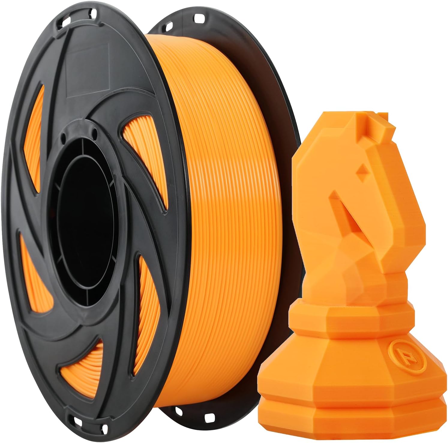 1.75mm 3D Printer Filament PLA - Orange 1KG - Office Catch