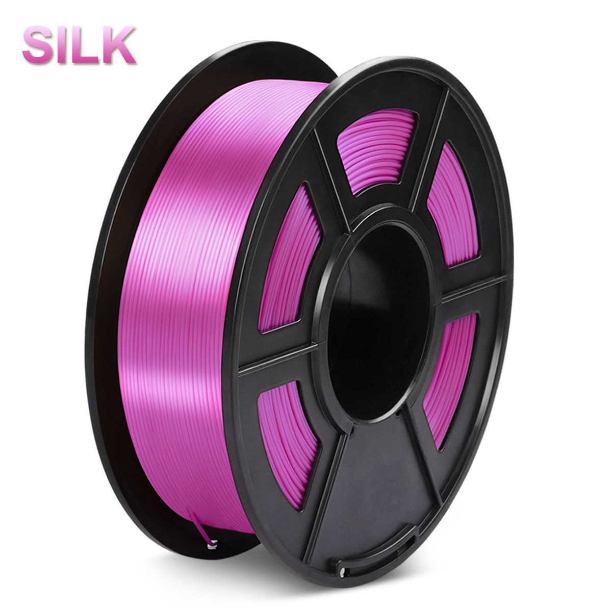1.75mm 3D Printer Filament Silk - Fuchsia 1KG - Office Catch