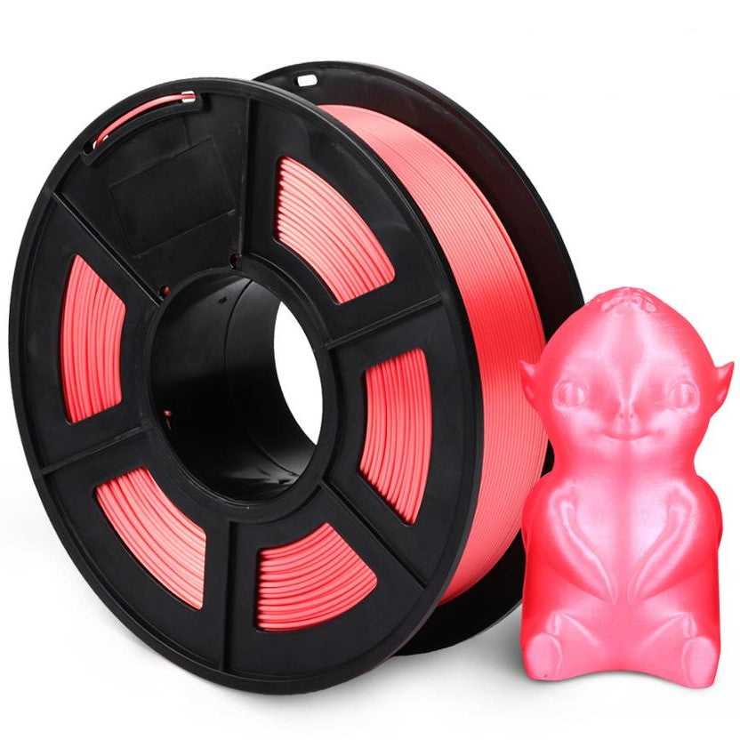 1.75mm 3D Printer Filament Silk - Red 1KG - Office Catch