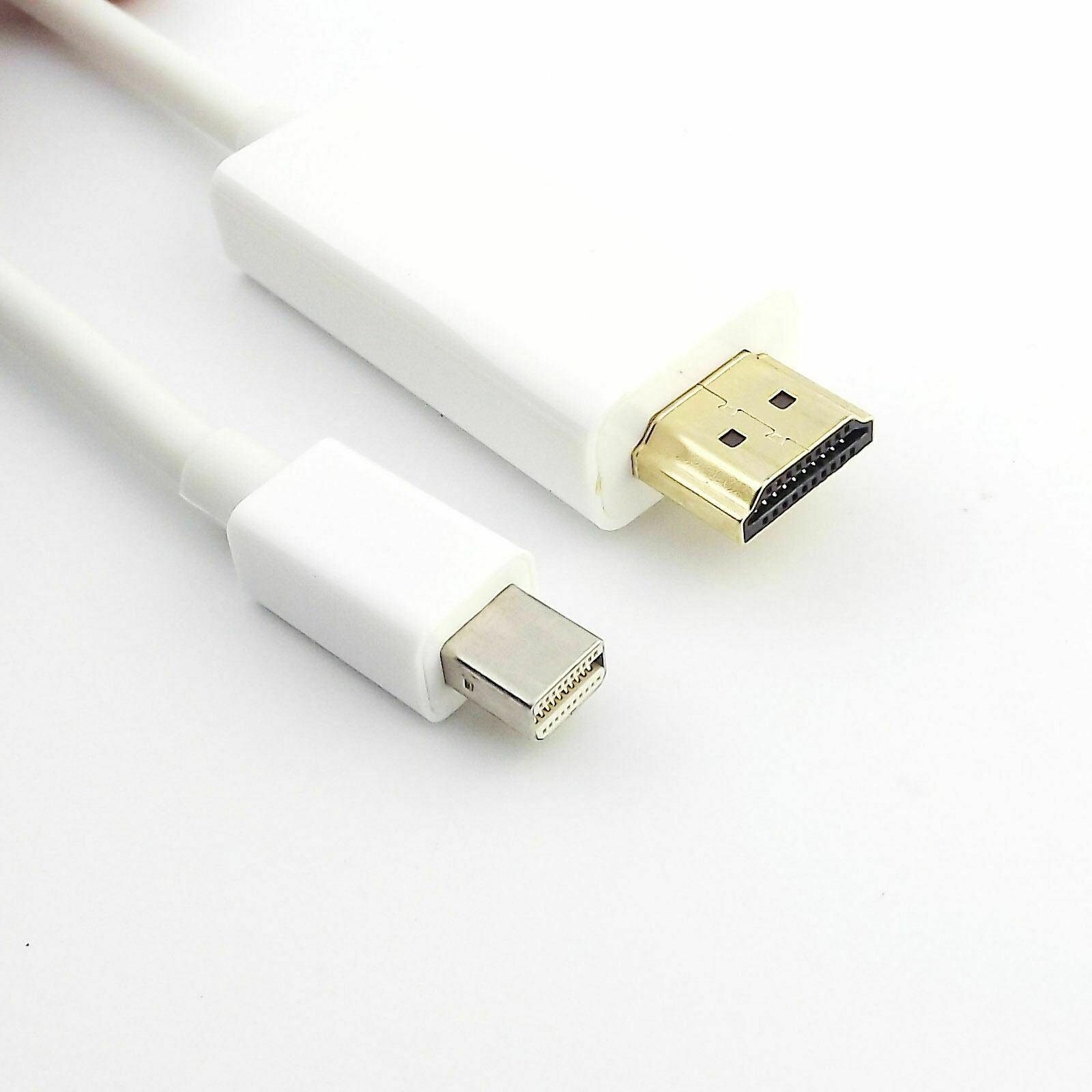 Mini DisplayPort Thunderbolt to HDMI Female Adapter Cable for MacBook Pro  Air AU