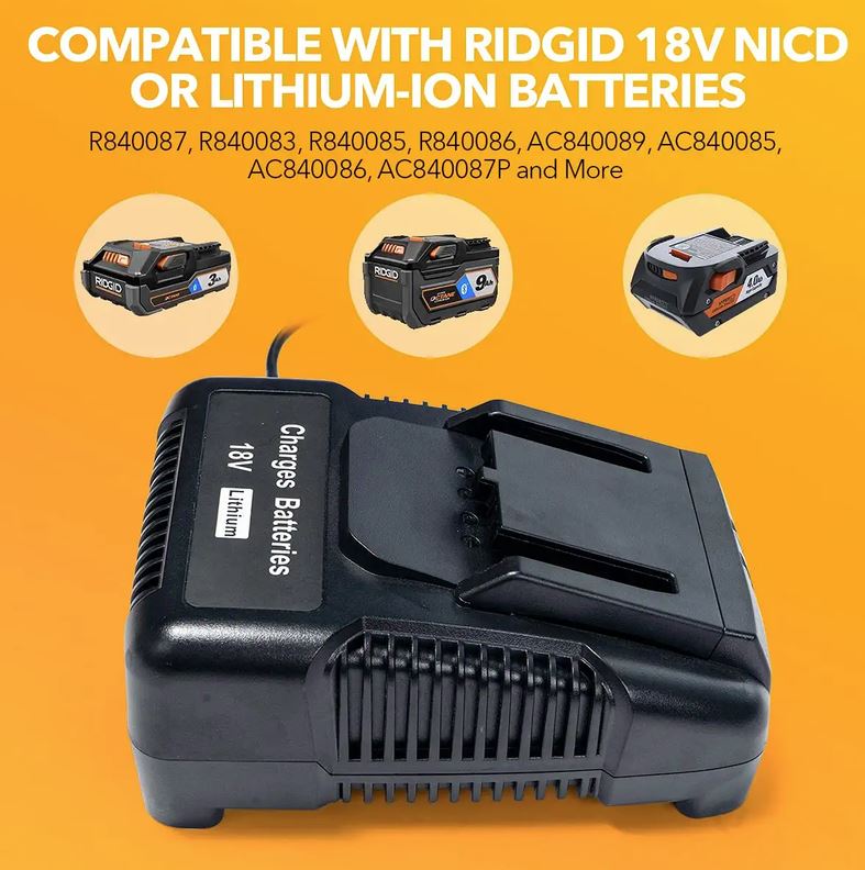 18V Replacement Battery Charger for AEG 18V Cordless Power Tools BS 18C LI L1850R L1820R L1825R L1860R L1815R BKS 18 LI AL1218 L1830R - Office Catch