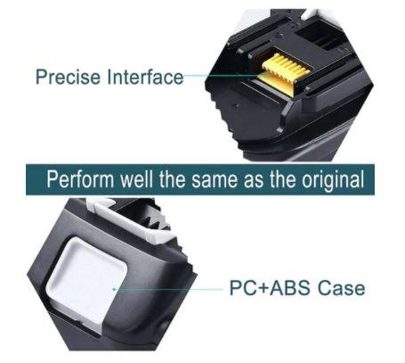 2 Pack For 18V Makita Compatible Battery Replacement 6.0 AH | BL1830 BL1850 - Office Catch