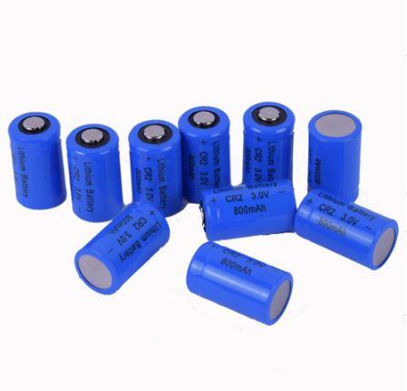 2 Pcs High quality 800mAh 3V CR2 lithium battery for GPS security system camera medical equipment - Office Catch
